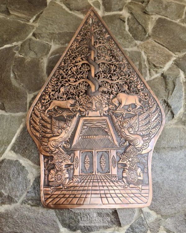 Gunungan Wayang Tembaga Kuningan Custom Handmade