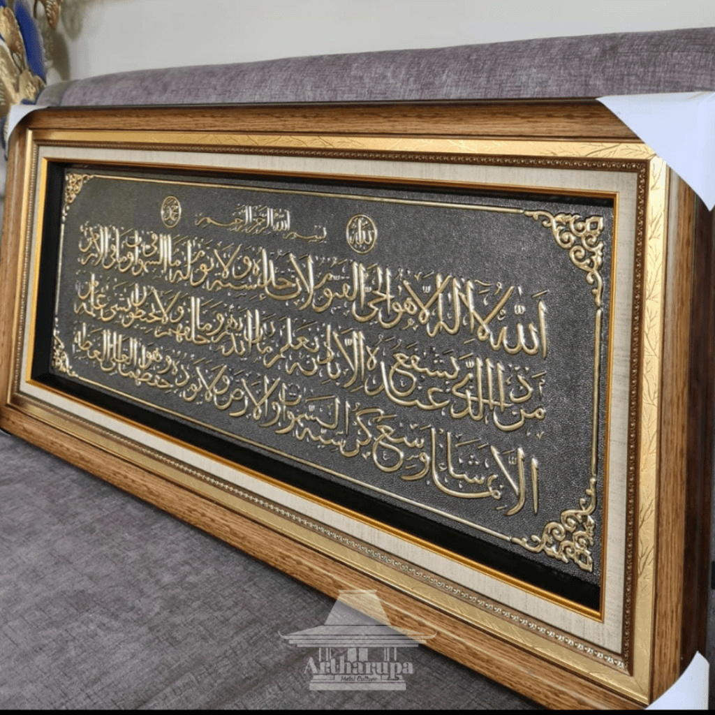 kaigrafi tembaga handmad