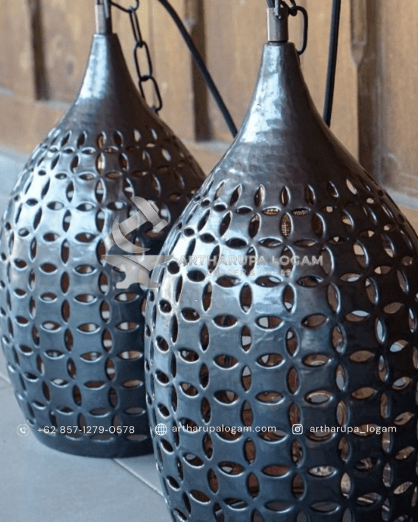 Lampu Gantung Minimalis Tembaga & Kuningan – Desain Modern Premium