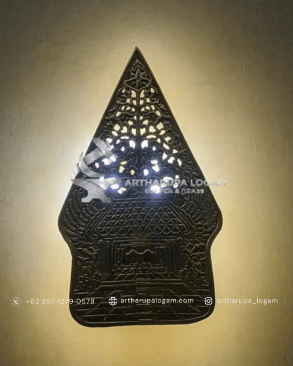 Gunungan Wayang Tembaga Kuningan Custom Handmade