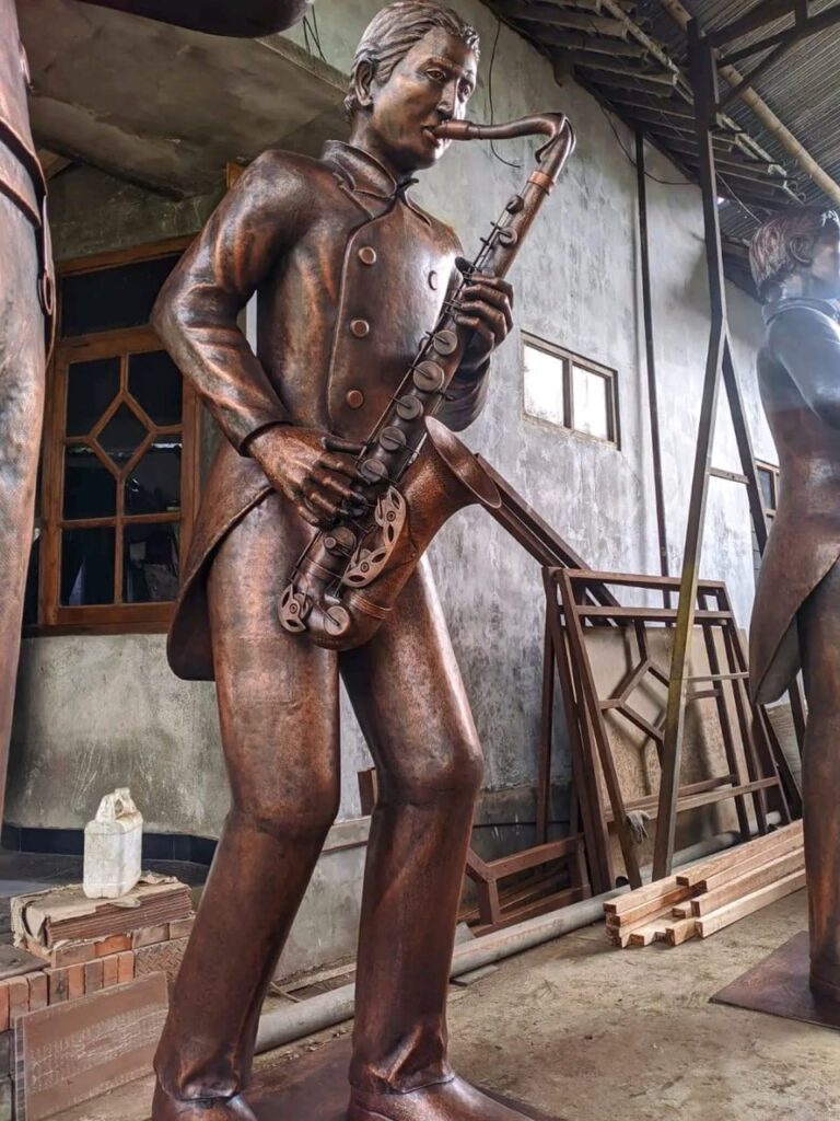 patung tembaga custom