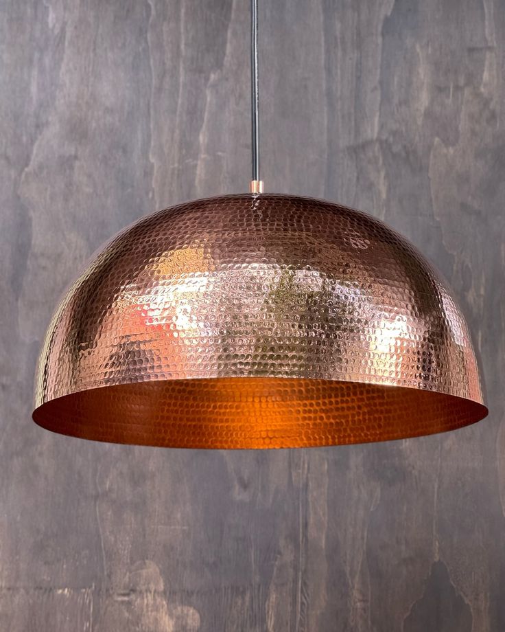 lampu gantung tembaga custom handmade Artharupa Logam