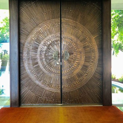 Pintu tembaga custom