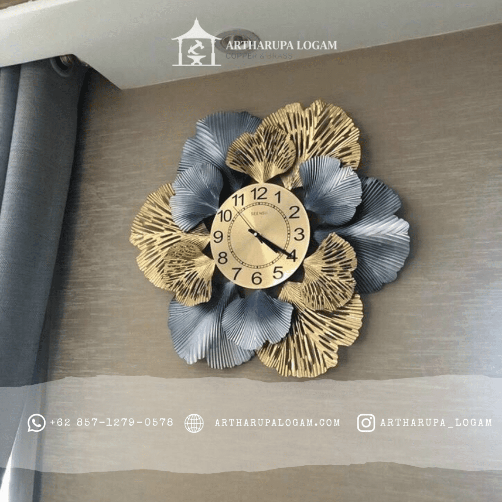 jam dinding custom kuningan