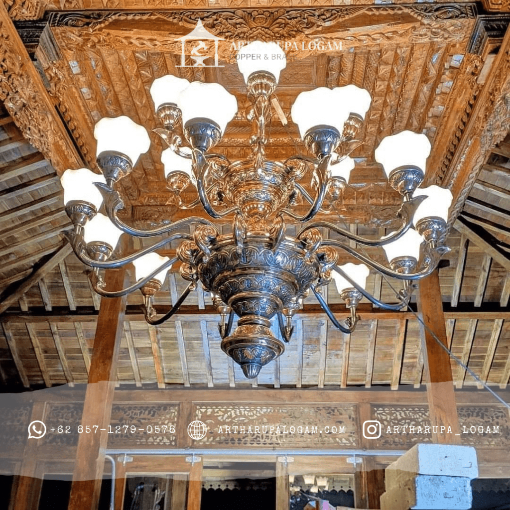 Lampu robyong tembaga 