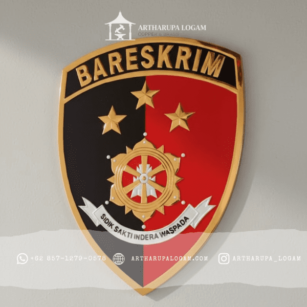 Logo Instansi Tembaga Dan Kuningan – Custom Handmade Premium