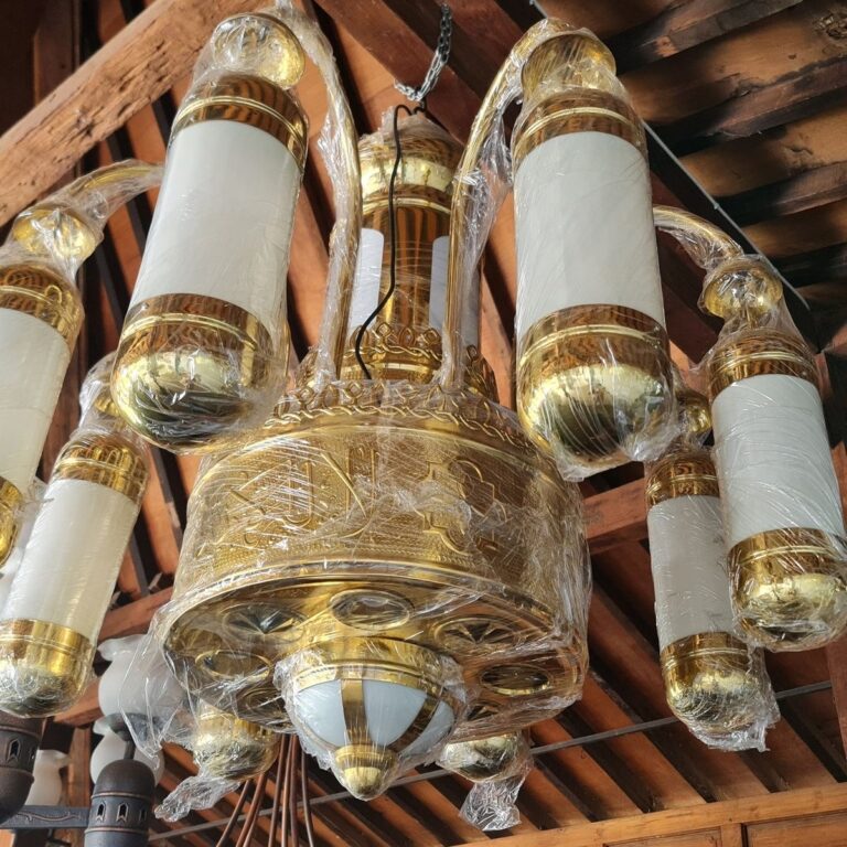 pengrajin lampu nabawi kuningan Boyolali