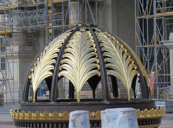 Kubah Masjid Tembaga Dan Kuningan – Custom Desain Premium