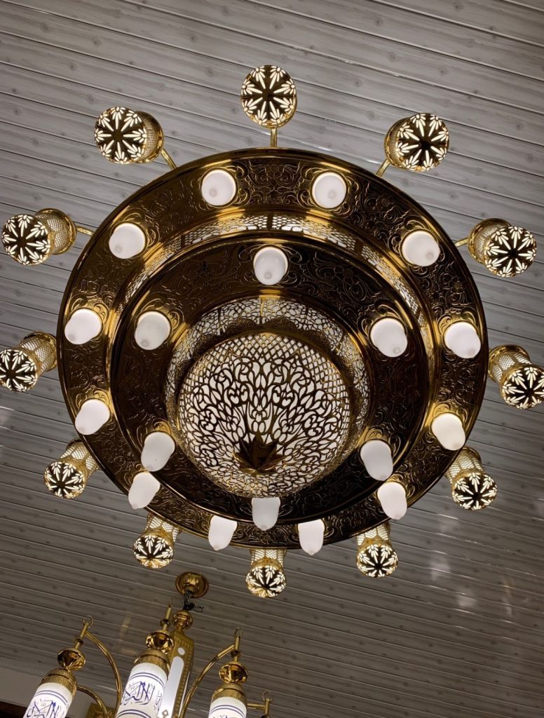 lampu maroko kuningan