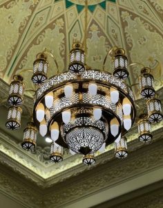 lampu maroko kuningan