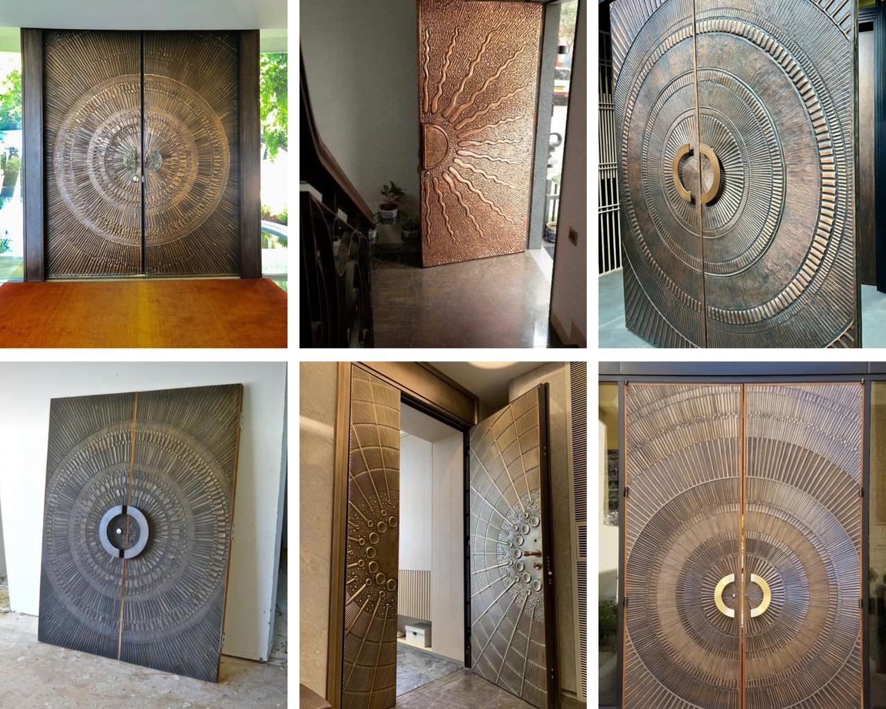 pintu tembaga custom