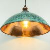 Lampu Gantung Tembaga Hijau Oksidasi Custom | Hanging Lamp Vintage & Antik