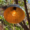 Lampu Gantung Tembaga Hijau Oksidasi Custom | Hanging Lamp Vintage & Antik