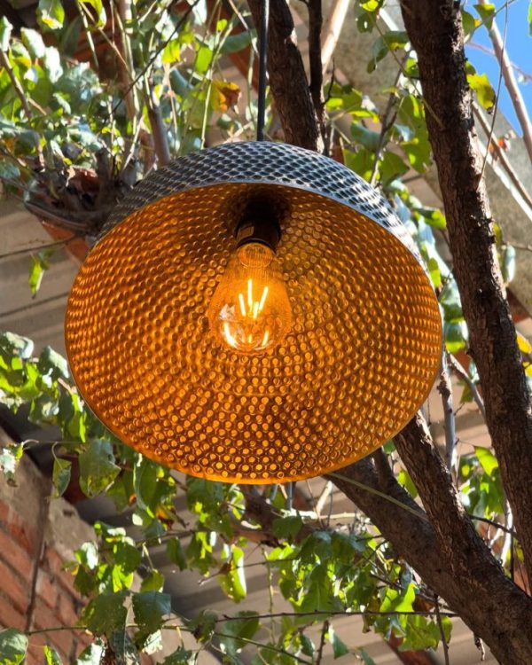 Lampu Gantung Tembaga Hijau Oksidasi Custom | Hanging Lamp Vintage & Antik