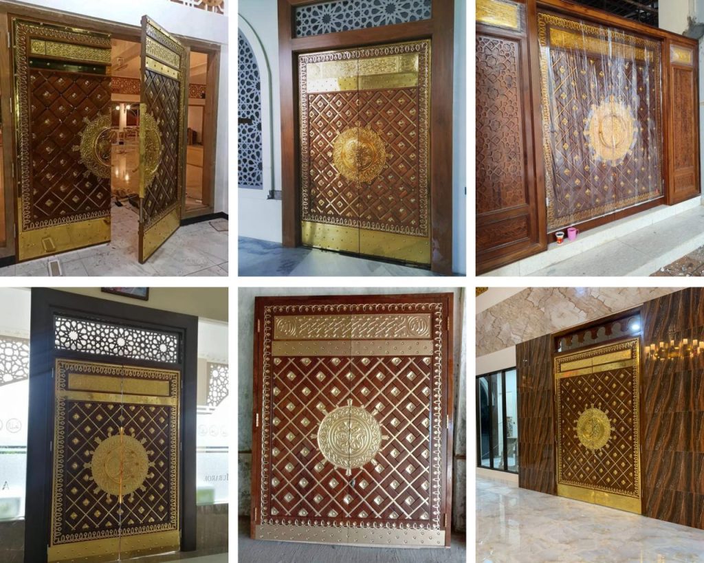 Pintu nabawi kuningan