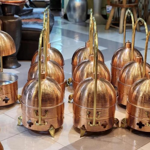 chafing dish tembaga