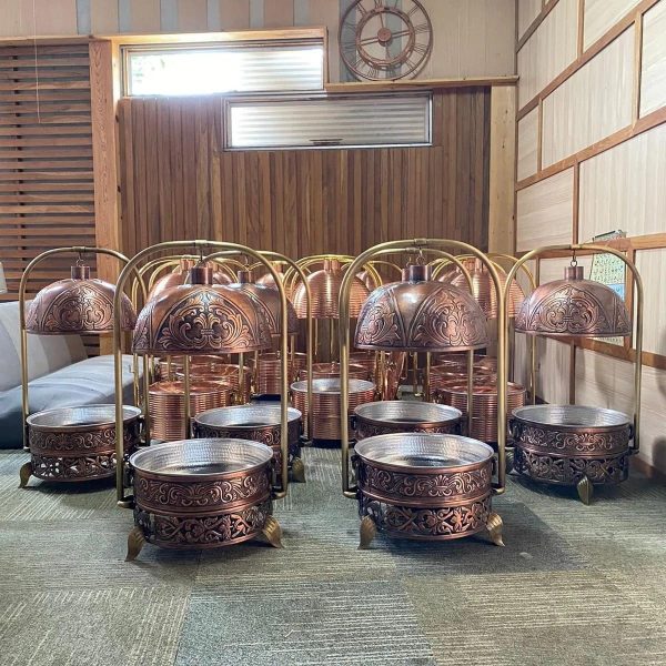 Chafing Dish Tembaga & Kuningan Custom Premium untuk Hotel & Catering