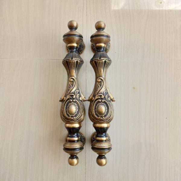 Handle Pintu Tembaga & Kuningan Custom Minimalis & Ukir