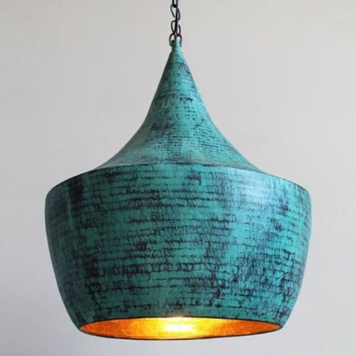 Jual kerajinan tembaga kuningan – lampu handmade