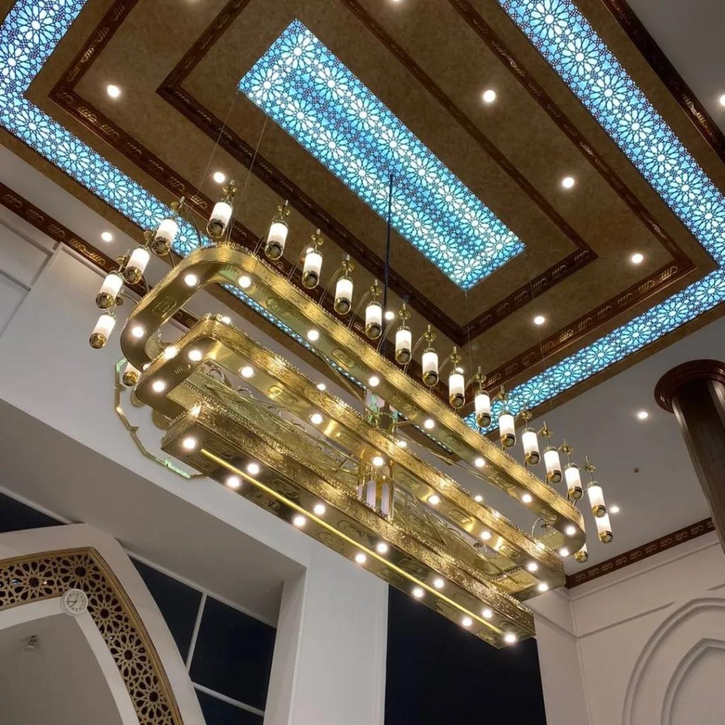 Lampu nabawi kuningan