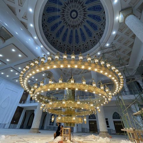 Lampu nabawi kuningan