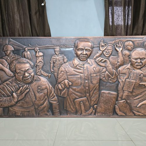 Relief tembaga